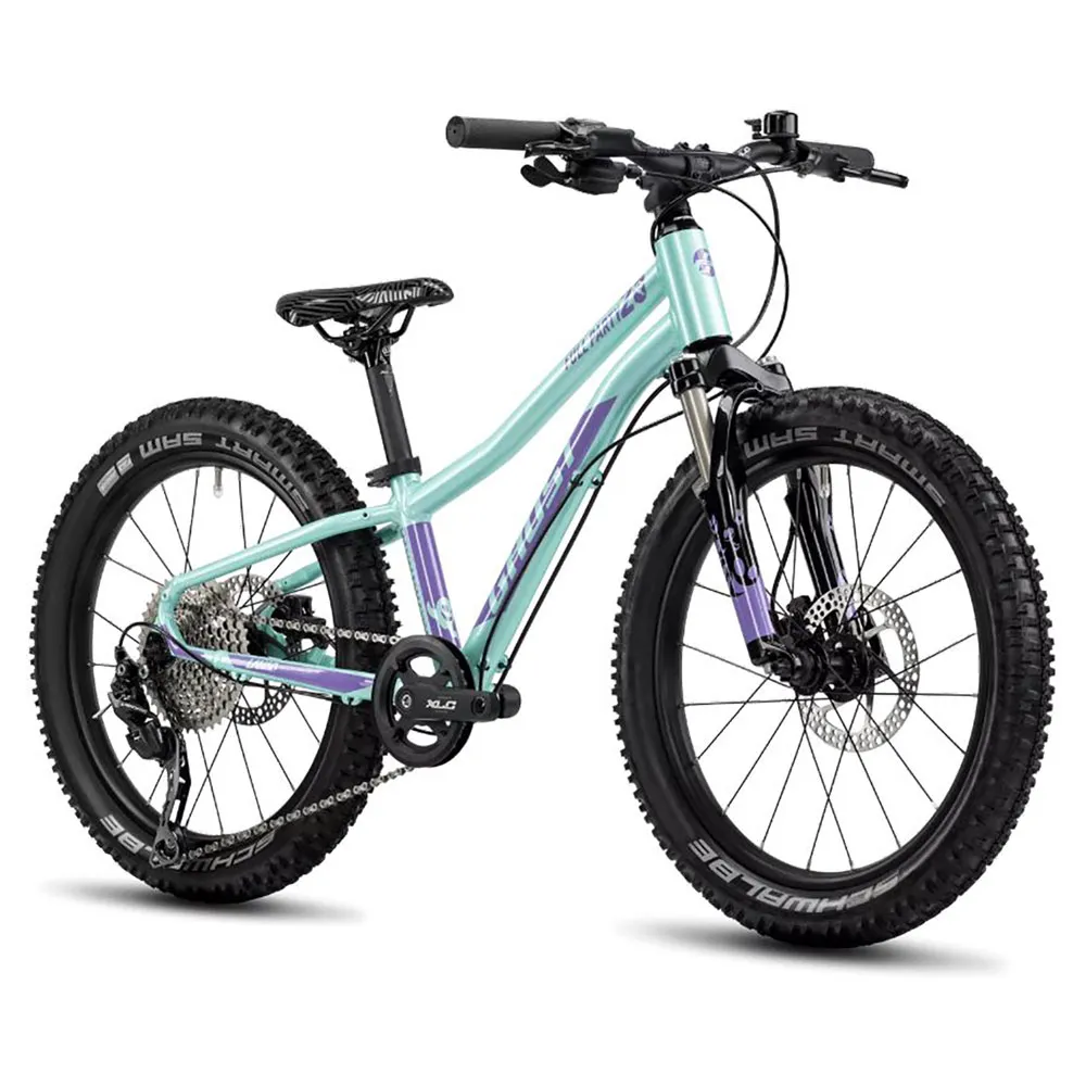 Ghost Lanao 20´´ Full Party Cykel, Mint / purple, One Size Ghost Lanao 20´´ Full Party Cykel, Mint / purple, One Size