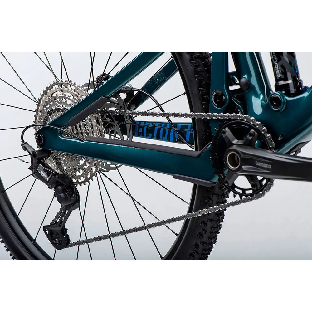 Ghost Lector Fs Sf Lc Essential 29´´ Xt Rd-m8100 2022 Mtb Cykel, Petrol / ocean glossy, M