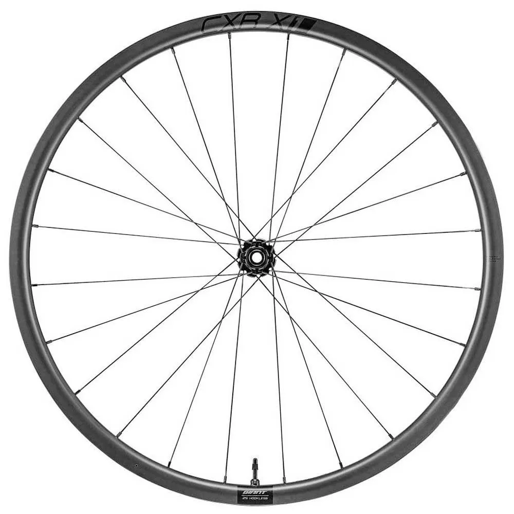 Giant Cxr 1 Cl Disc Tubeless Gravelcykel Framhjul, Black, 12 x 100mm