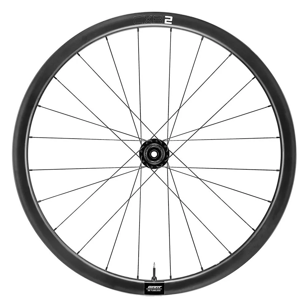 Giant Cxr 2 Disc Tubeless Grus Bakhjul, Black, 12 x 142mm, Shimano/Sram HG