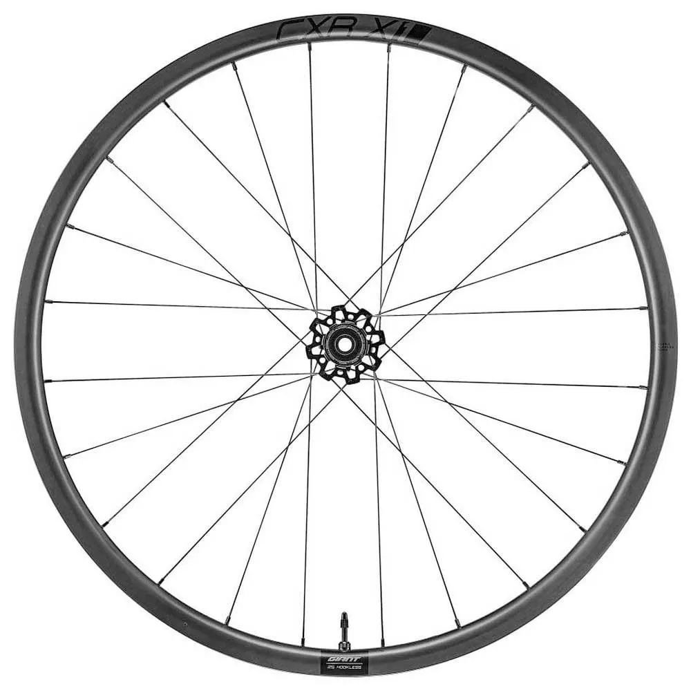 Giant Cxr X1 Cl Disc Tubeless Grus Bakhjul, Black, 12 x 142mm, Shimano/Sram HG Giant Cxr X1 Cl Disc Tubeless Grus Bakhjul, Black, 12 x 142mm, Shimano/Sram HG