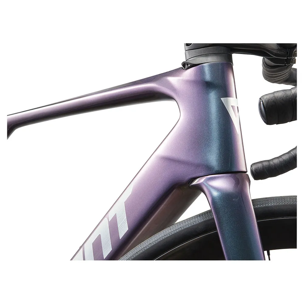 Giant Defy Advanced E+ Elite 0 Syncdrive Move+ Red Axs 2025 Elcykel Racer, Blue dragonfly, M/L, 400Wh