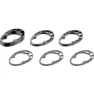 Giant Propel D Shape Od2-10/5/2.5 Mm Headset-distans, Black, One Size