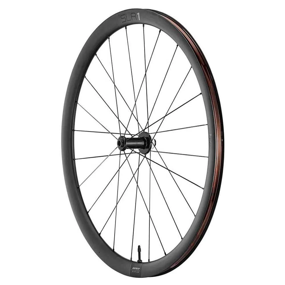 Giant Slr 1 36 Disc Tubeless Framhjul För Landsvägscykel, Black, 12 x 100mm