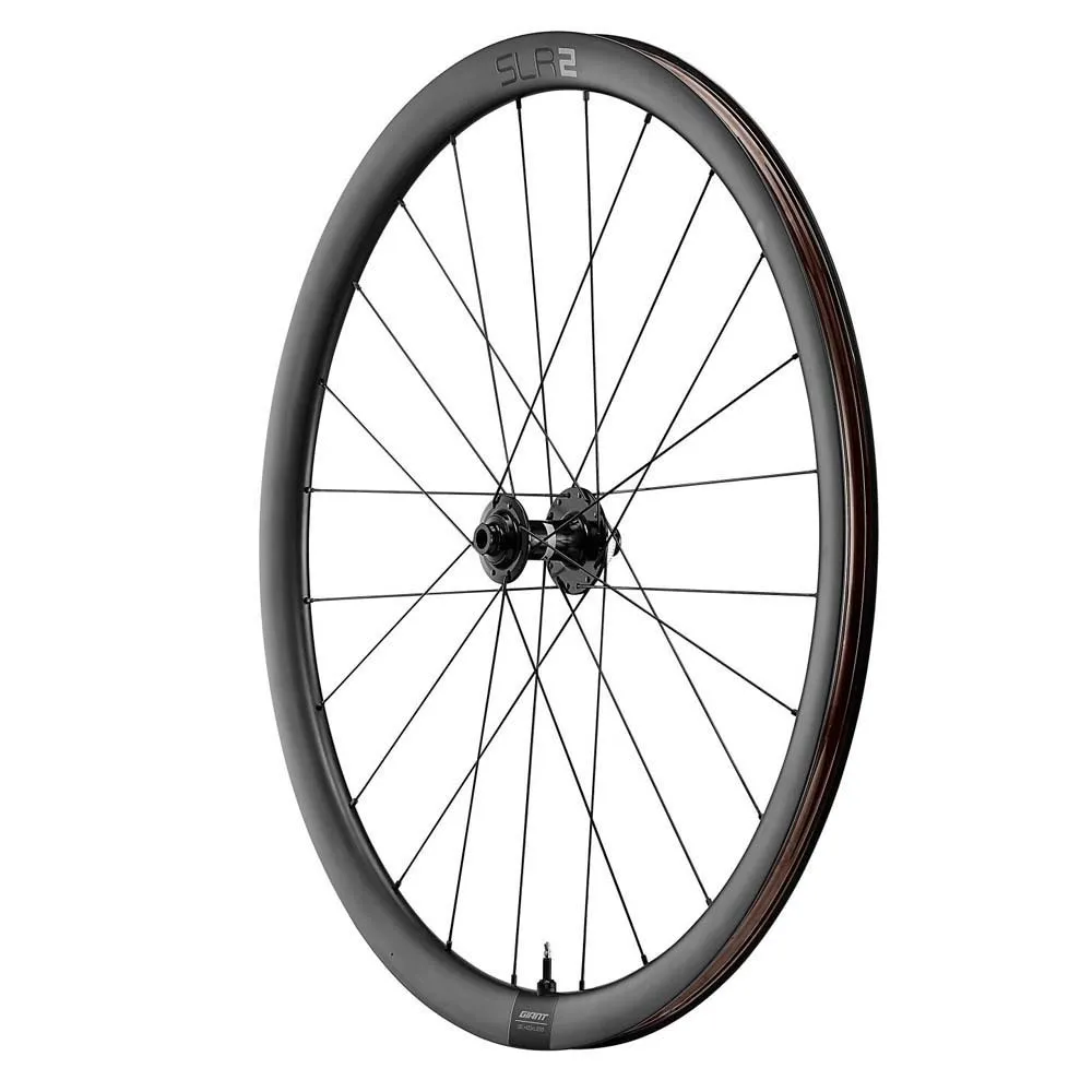Giant Slr 2 36 Disc Tubeless Framhjul För Landsvägscykel, Black, 12 x 100mm