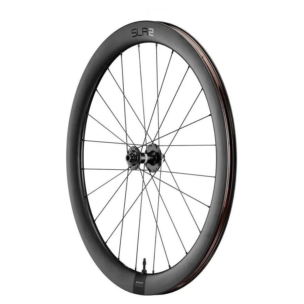 Giant Slr 2 Cl Disc Tubeless Hookless Framhjul För Landsvägscykel, Black, 12 x 100mm Giant Slr 2 Cl Disc Tubeless Hookless Framhjul För Landsvägscykel, Black, 12 x 100mm