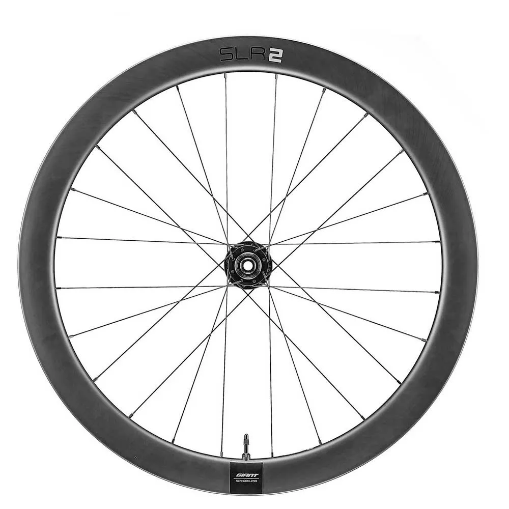 Giant Slr 2 Cl Disc Tubeless Hookless Framhjul För Landsvägscykel, Black, 12 x 100mm Giant Slr 2 Cl Disc Tubeless Hookless Framhjul För Landsvägscykel, Black, 12 x 100mm