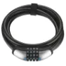 Giant Surelock Flex Combo Coil 15 Kabellås, Black, One Size