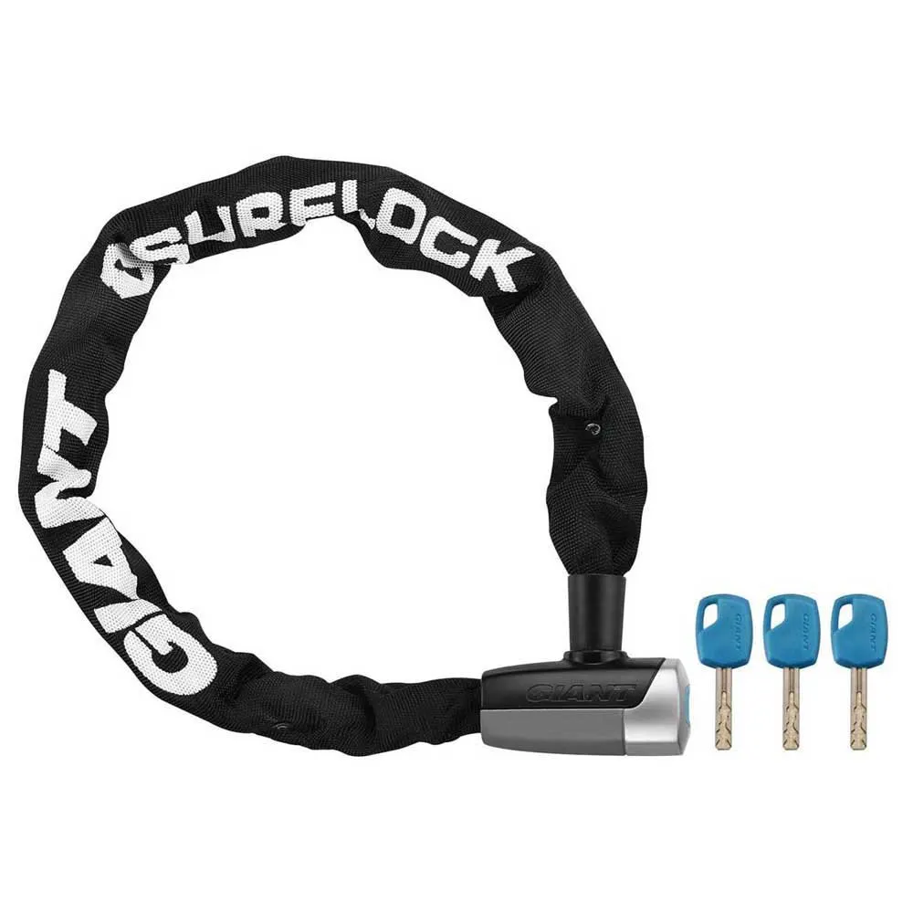 Giant Surelock Force 1 Kedjelås, Black, One Size