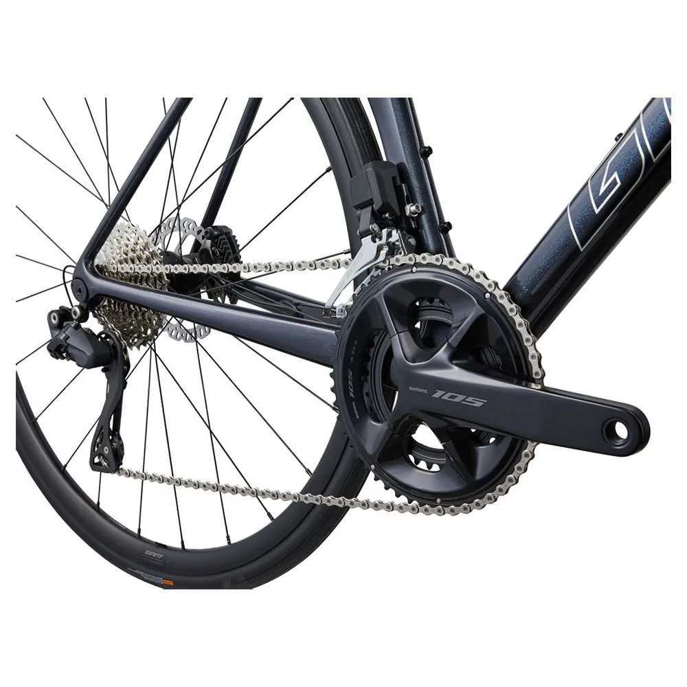 Giant Tcr Advanced 1+ Disc-pro Compact 105 Di2 2023 Racercykel, Cold night