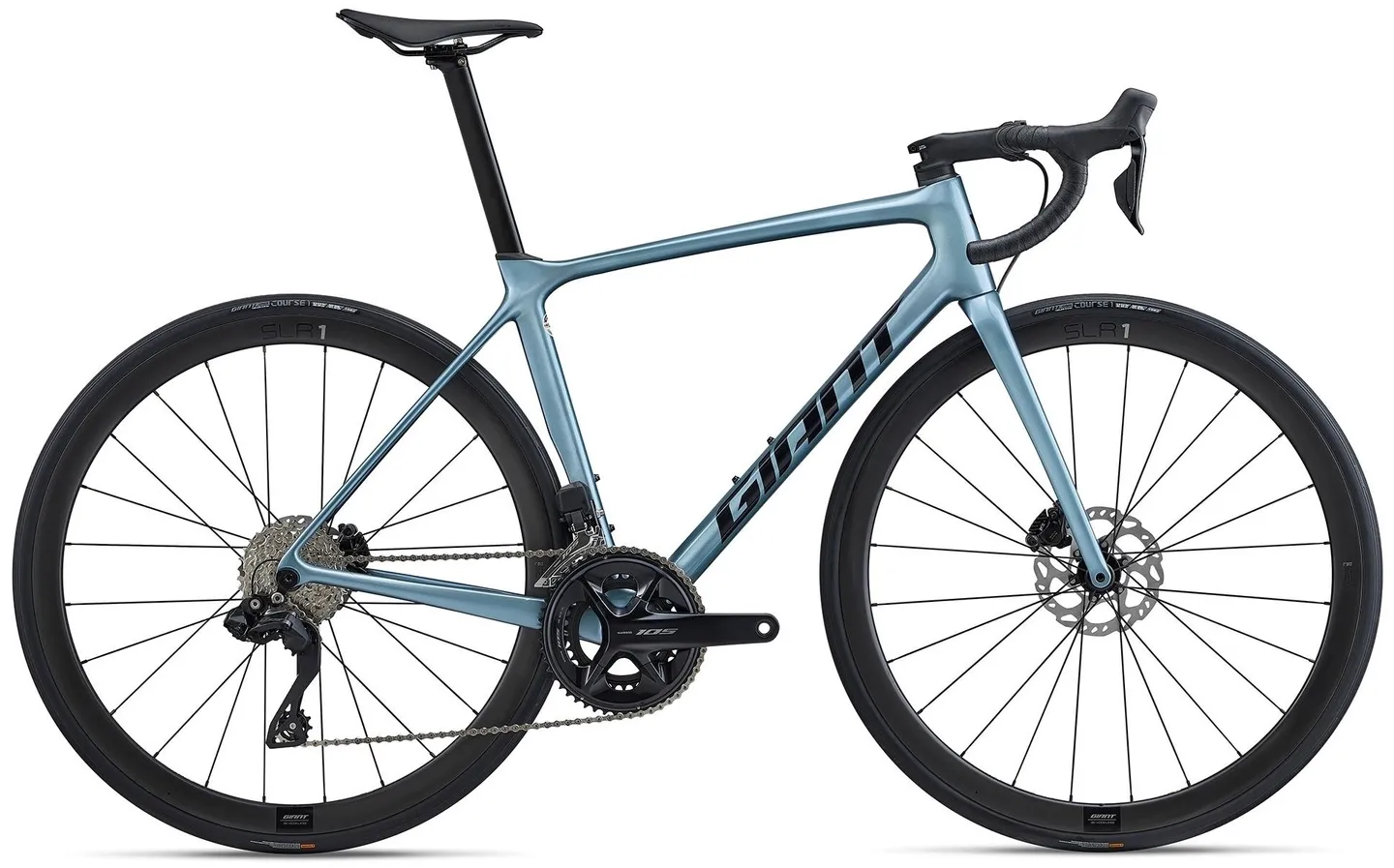 Giant TCR Advanced Pro 1 Racercykel, Blå Giant TCR Advanced Pro 1 Racercykel, Blå