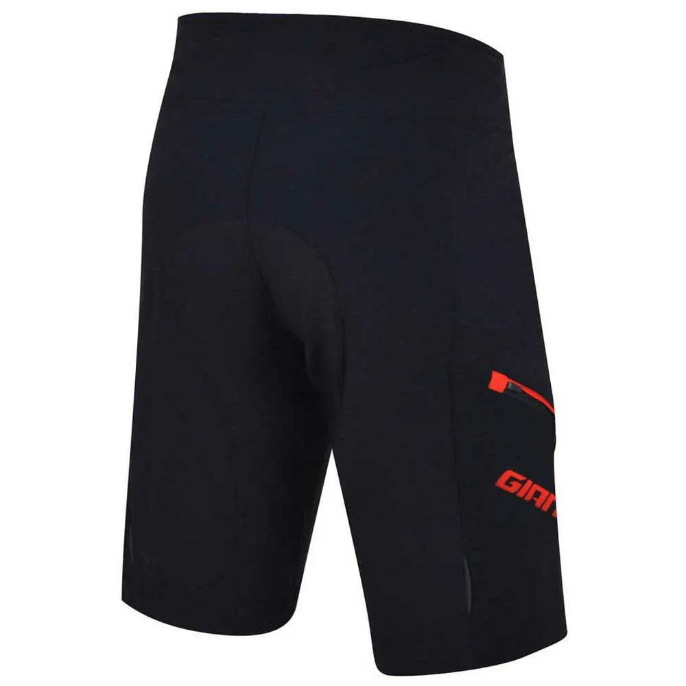 Giant Trail Volcano Mtb Shorts, Black / red