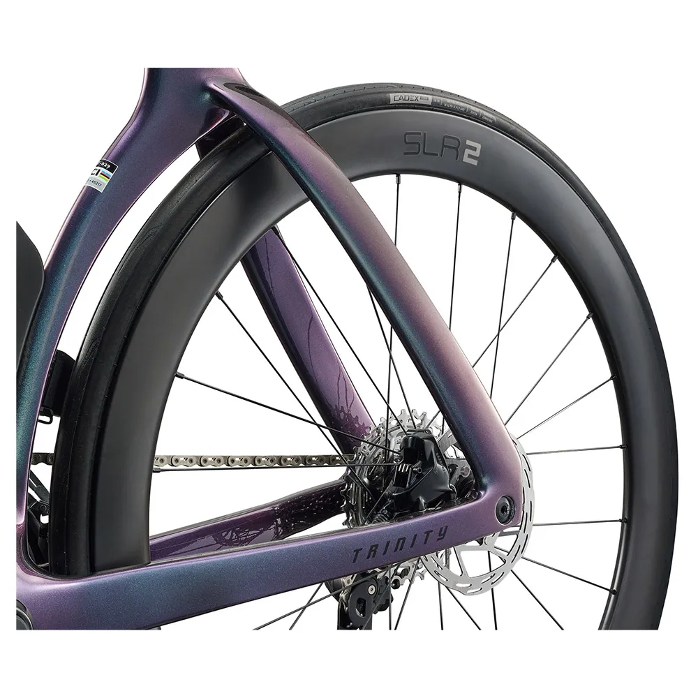 Giant Trinity Advanced Sl 2 Rival Axs D2 2025 Racercykel, Carbon / bluedragonfly
