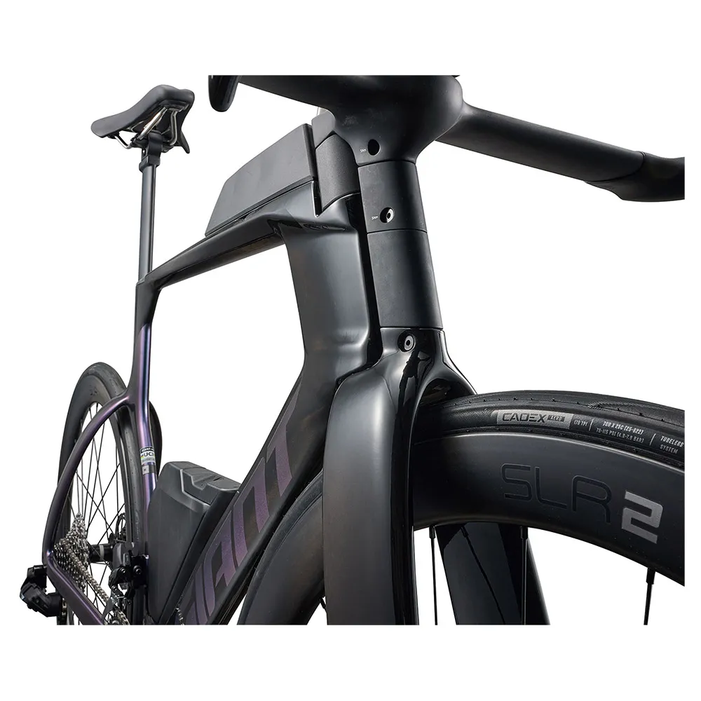 Giant Trinity Advanced Sl 2 Rival Axs D2 2025 Racercykel, Carbon / bluedragonfly