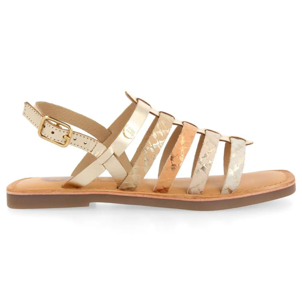Gioseppo Tregan Sandaler, Gold, EU 39