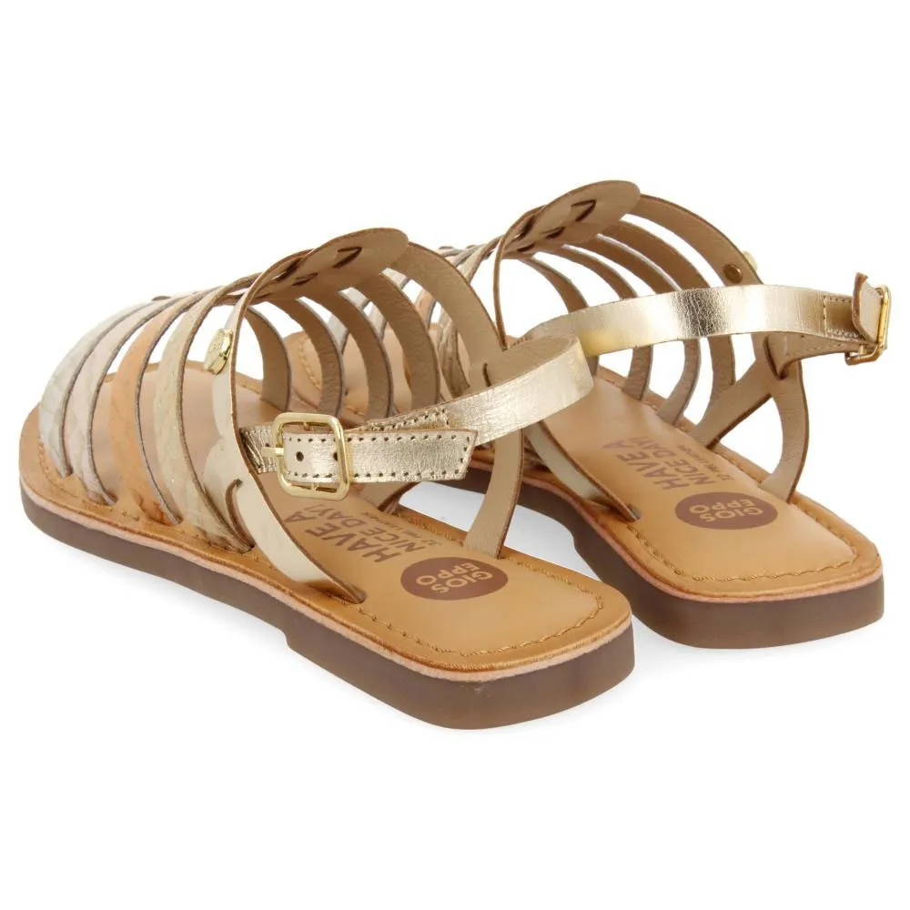 Gioseppo Tregan Sandaler, Gold, EU 39