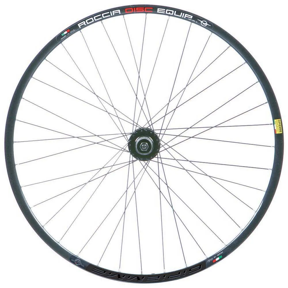 Gipiemme Equipe Roccia 26´´ Cl Disc Mtb-hjulset, Black, 9 x 100 / 9 x 135mm, Shimano/Sram HG