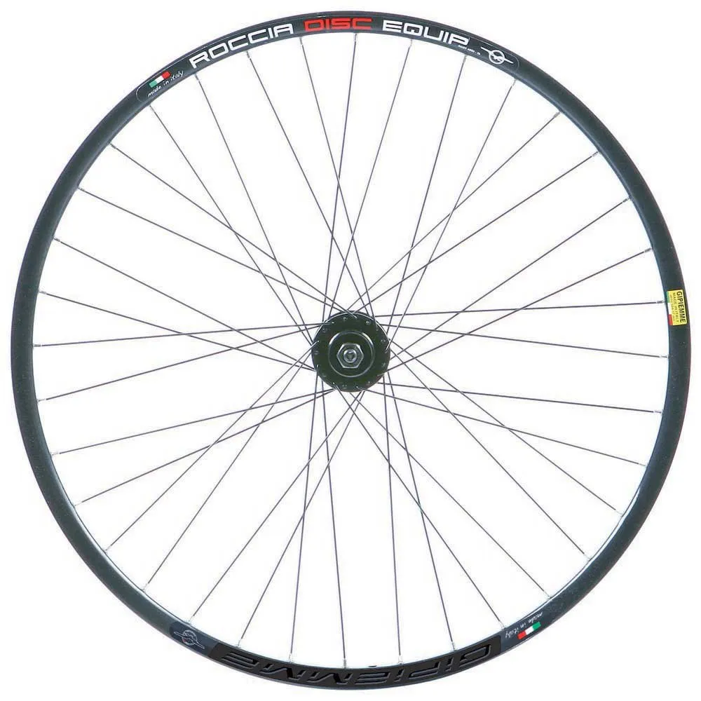 Gipiemme Equipe Roccia 26´´ Cl Disc Mtb-hjulset, Black, 9 x 100 / 9 x 135mm, Shimano/Sram HG
