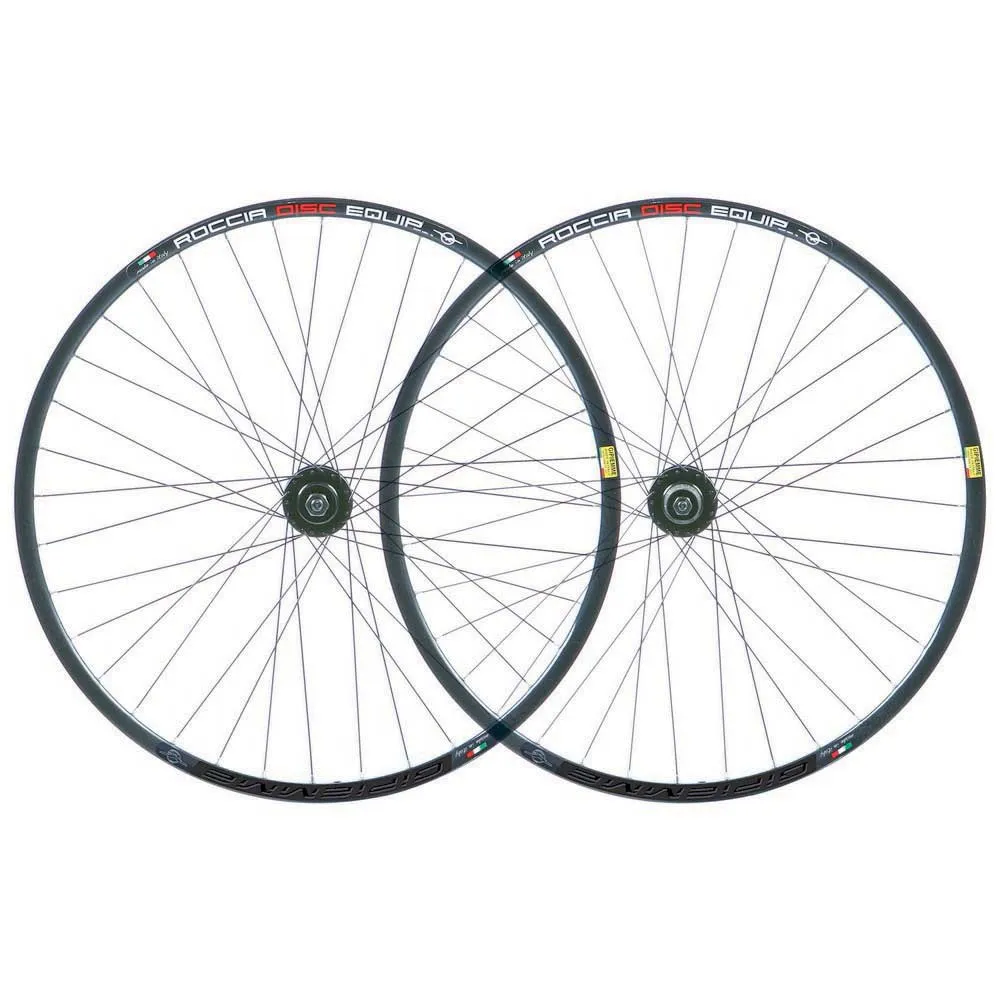 Gipiemme Equipe Roccia 29´´ 6b Disc Mtb-hjulset, Black, 9 x 100 / 9 x 135mm, Shimano/Sram HG