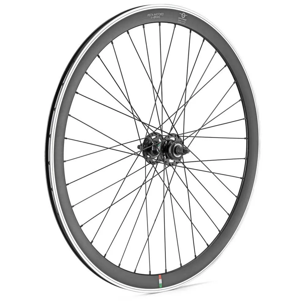 Gipiemme Pista A40 Hjulpar För Cykel, Black, 9 x 100 / 9 x 120mm, 1s