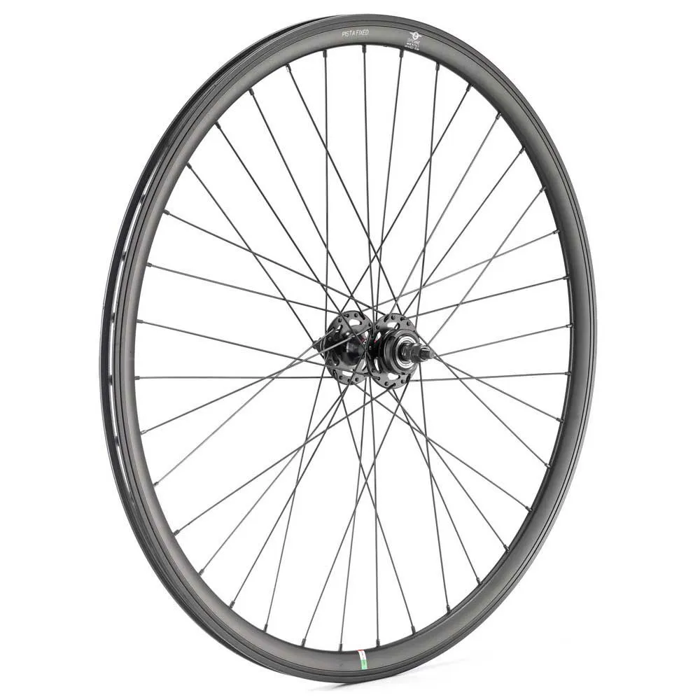 Gipiemme Pista Fixed Hjulpar För Cykel, Black, 9 x 100 / 9 x 120mm, 1s