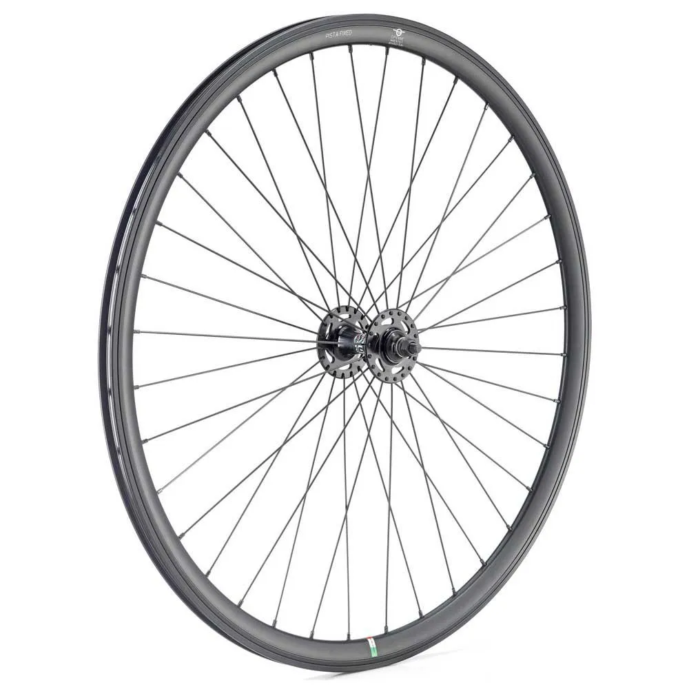 Gipiemme Pista Fixed Hjulpar För Cykel, Black, 9 x 100 / 9 x 120mm, 1s