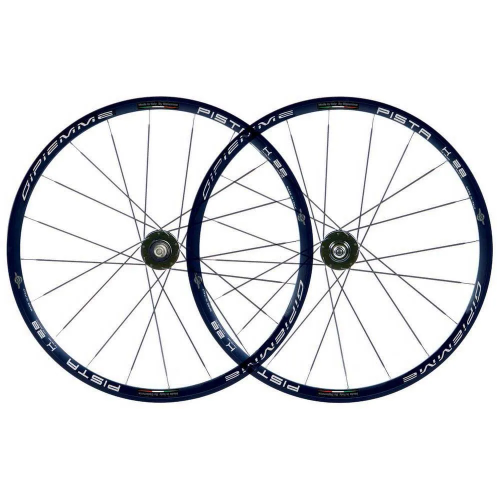 Gipiemme Pista K28 Hjulpar För Cykel, Black, 9 x 100 / 9 x 120mm, 1s Gipiemme Pista K28 Hjulpar För Cykel, Black, 9 x 100 / 9 x 120mm, 1s