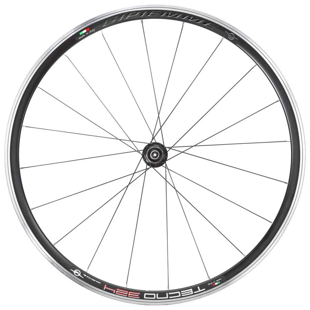 Gipiemme Tecno 324 Landsvägshjulset, Black, 9 x 100 / 9 x 130mm, Shimano/Sram HG Gipiemme Tecno 324 Landsvägshjulset, Black, 9 x 100 / 9 x 130mm, Shimano/Sram HG