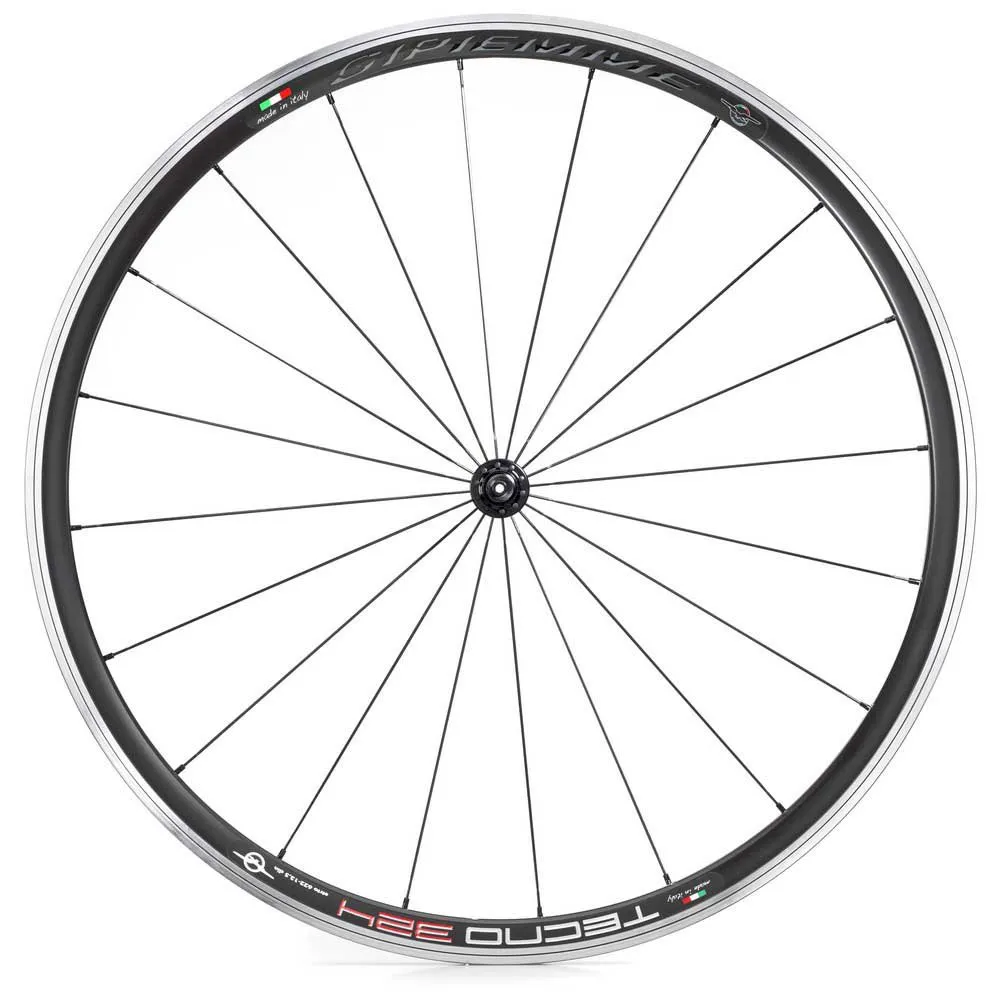 Gipiemme Tecno 324 Landsvägshjulset, Black, 9 x 100 / 9 x 130mm, Shimano/Sram HG Gipiemme Tecno 324 Landsvägshjulset, Black, 9 x 100 / 9 x 130mm, Shimano/Sram HG