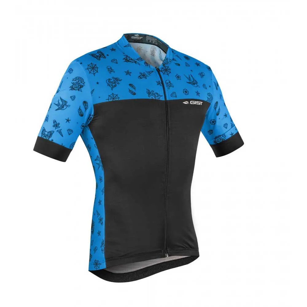Gist Climber Tattoo Korta ärmar Cykeltröja Gist Climber Tattoo Korta ärmar Cykeltröja