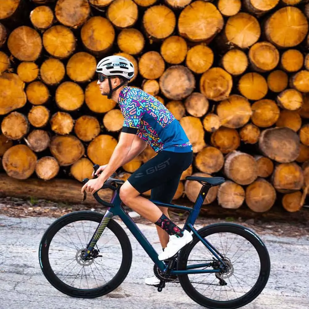 Gist Paint Korta ärmar Cykeltröja