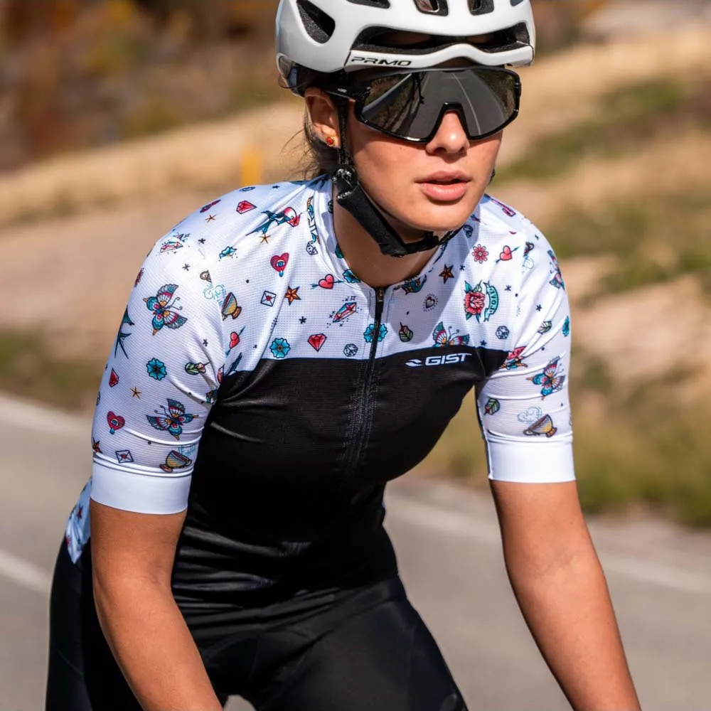 Gist Tattoo Korta ärmar Cykeltröja