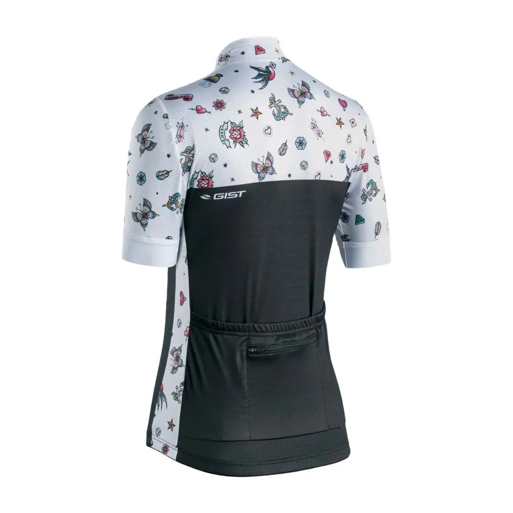 Gist Tattoo Korta ärmar Cykeltröja