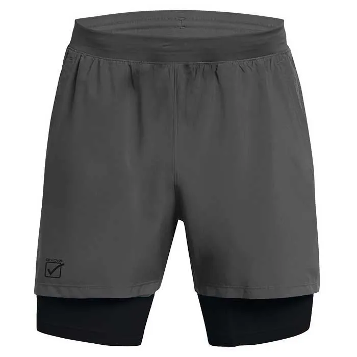 Givova 2-i-1 Shorts male