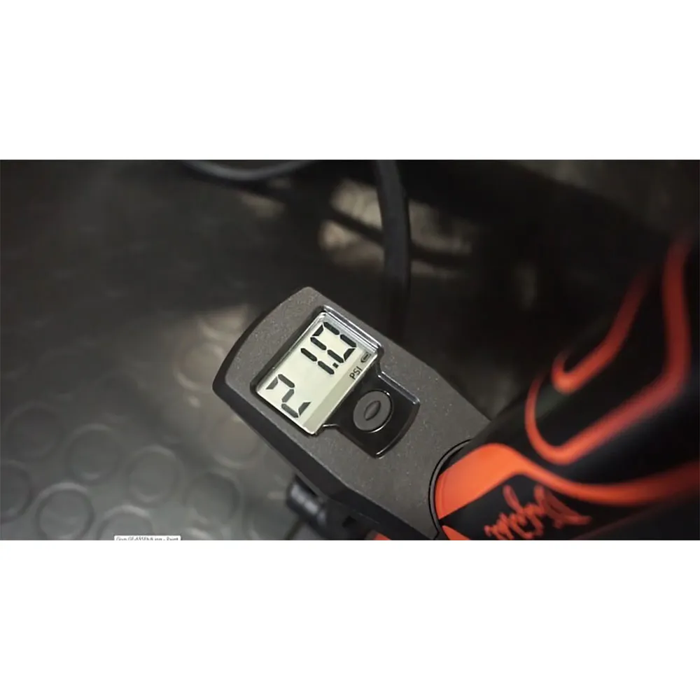 Giyo 180psi 12bar Cykelpump, Black, One Size Giyo 180psi 12bar Cykelpump, Black, One Size
