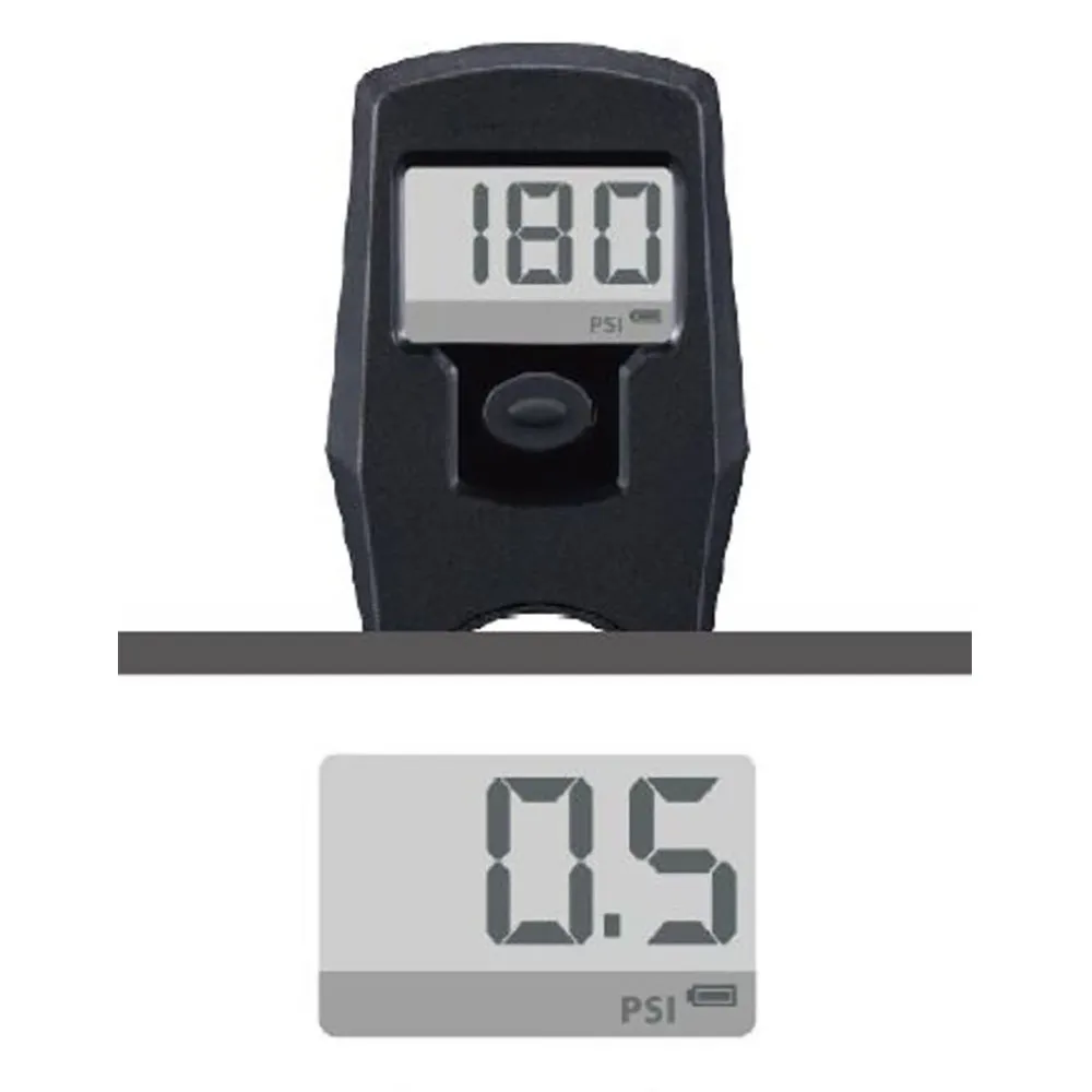 Giyo 180psi 12bar Cykelpump, Black, One Size Giyo 180psi 12bar Cykelpump, Black, One Size