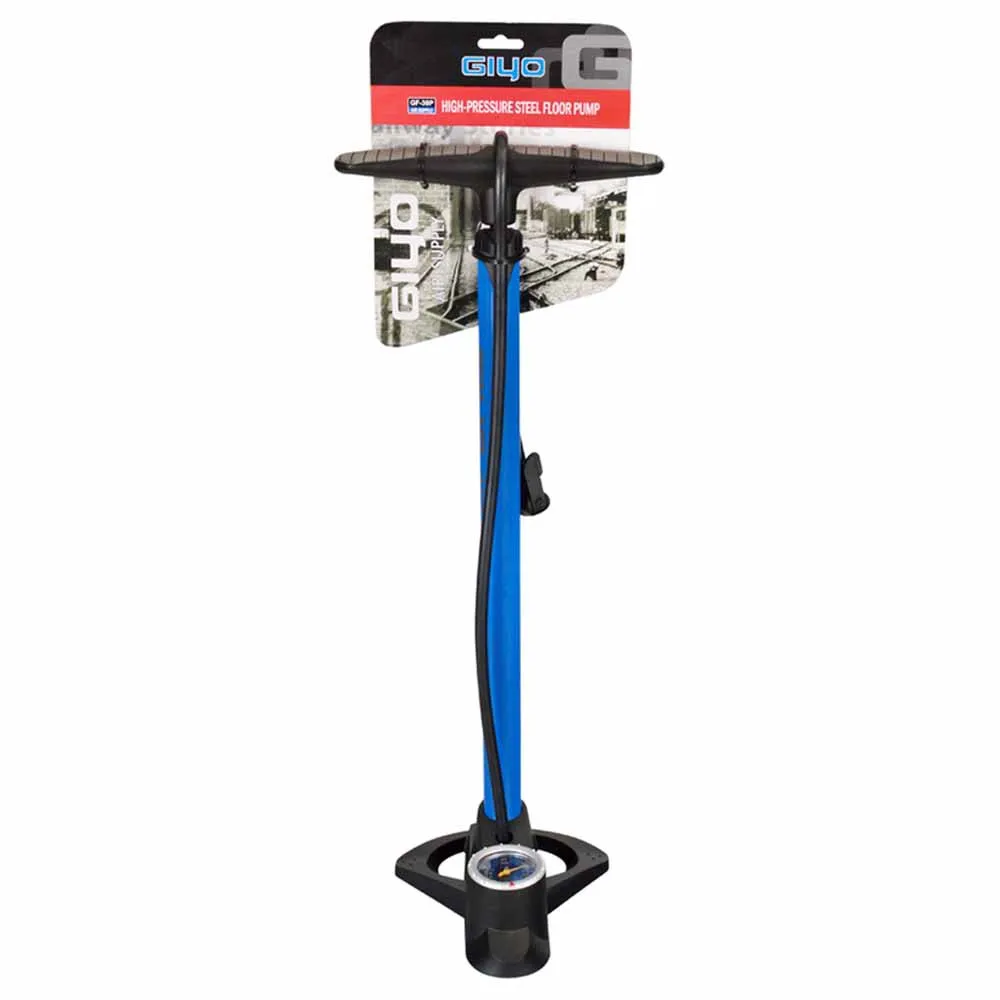 Giyo Gf-38p Cykelpump, Blue, One Size