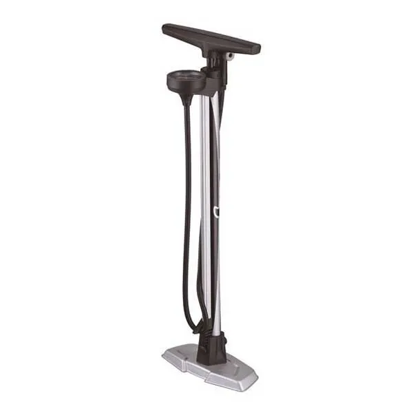 Giyo Gf-54e Manometer Cykelpump, Silver / black, 160psi Giyo Gf-54e Manometer Cykelpump, Silver / black, 160psi