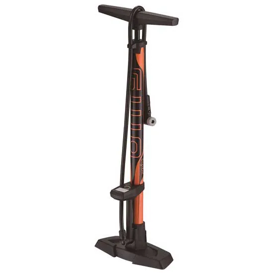 Giyo Gf-65se Cykelpump, Black / orange, One Size