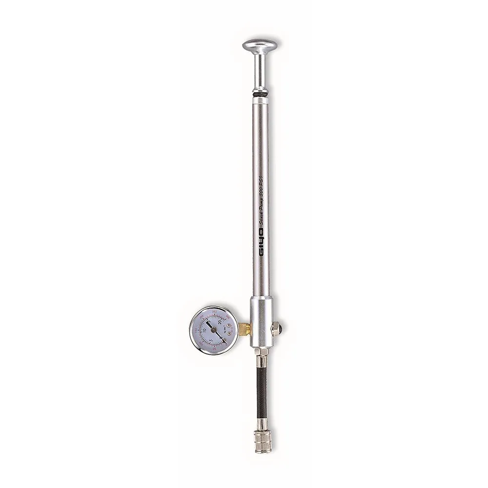 Giyo Gs-01 Mini Pump, Silver, 175mm / 300psi Giyo Gs-01 Mini Pump, Silver, 175mm / 300psi