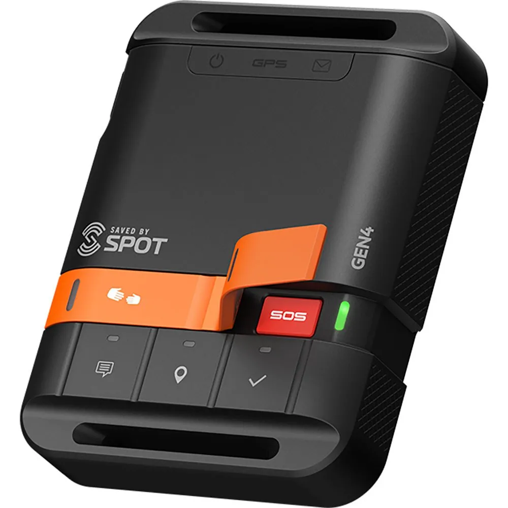 Globalstar Spot Gen4 Satellite Lavinsändare, Black / orange, One Size