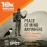 Globalstar Spot Gen4 Satellite Lavinsändare, Black / orange, One Size