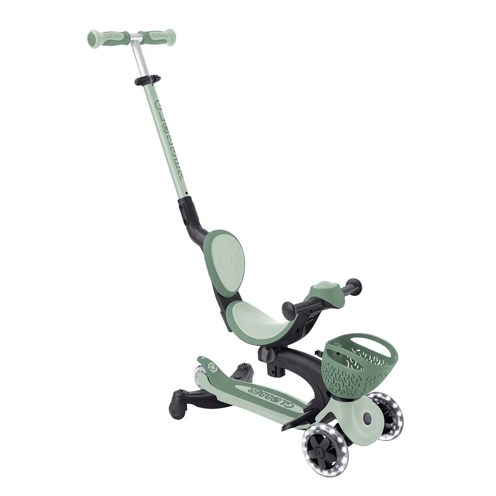 Globber Gå Upp Baby Ljus Sparkcykel, Olive, One Size