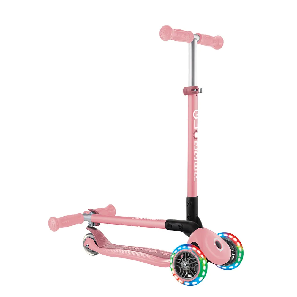 Globber Primo Hopfällbar Sparkcykel Med Ljus