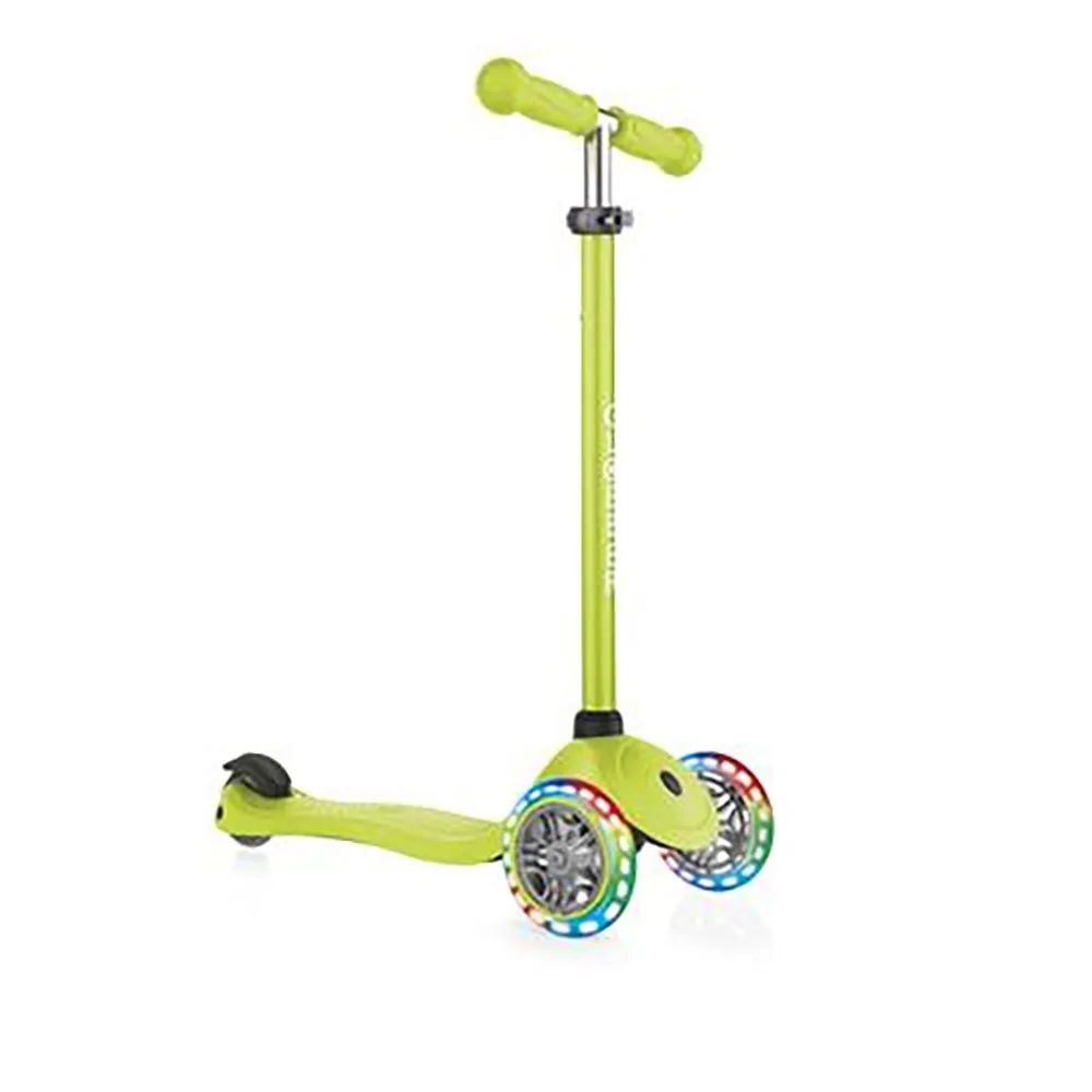 Globber Primo Lights Sparkcykel, Lime green, One Size Globber Primo Lights Sparkcykel, Lime green, One Size