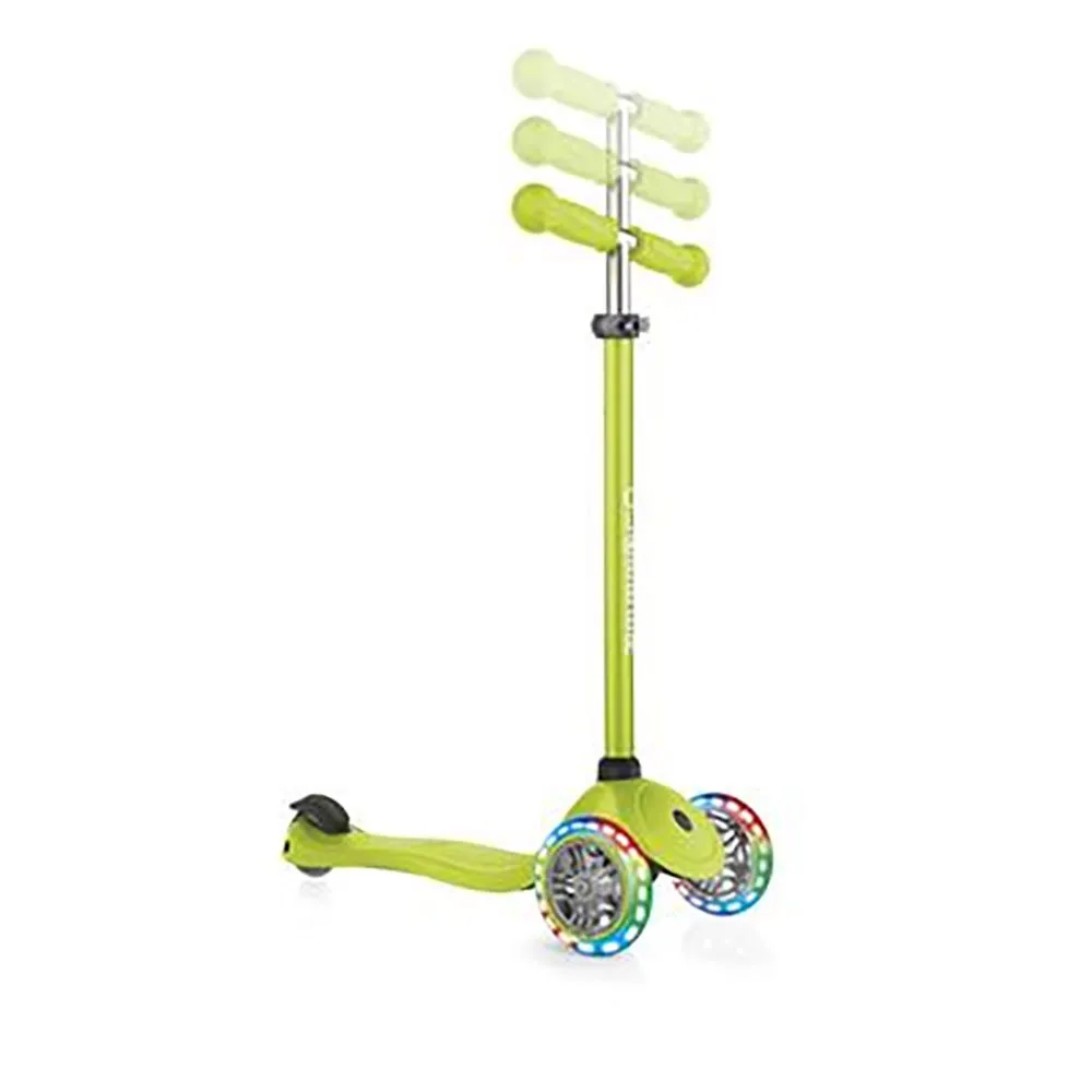 Globber Primo Lights Sparkcykel, Lime green, One Size Globber Primo Lights Sparkcykel, Lime green, One Size