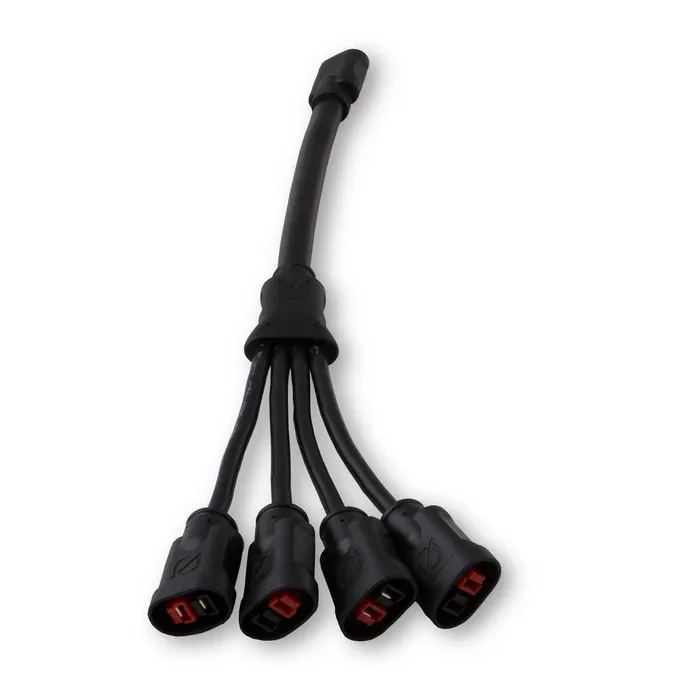 Goal Zero 4x High Power Port Combiner To High Power Port Connector, Black, One Size Goal Zero 4x High Power Port Combiner To High Power Port Connector, Black, One Size
