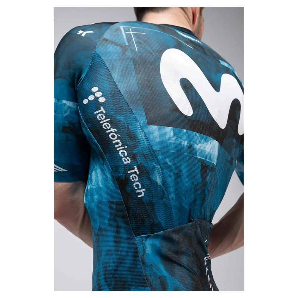 Gobik Cx Pro 4.0 Movistar Team Gravel Squad 2025 Korta ärmar Cykeltröja Gobik Cx Pro 4.0 Movistar Team Gravel Squad 2025 Korta ärmar Cykeltröja