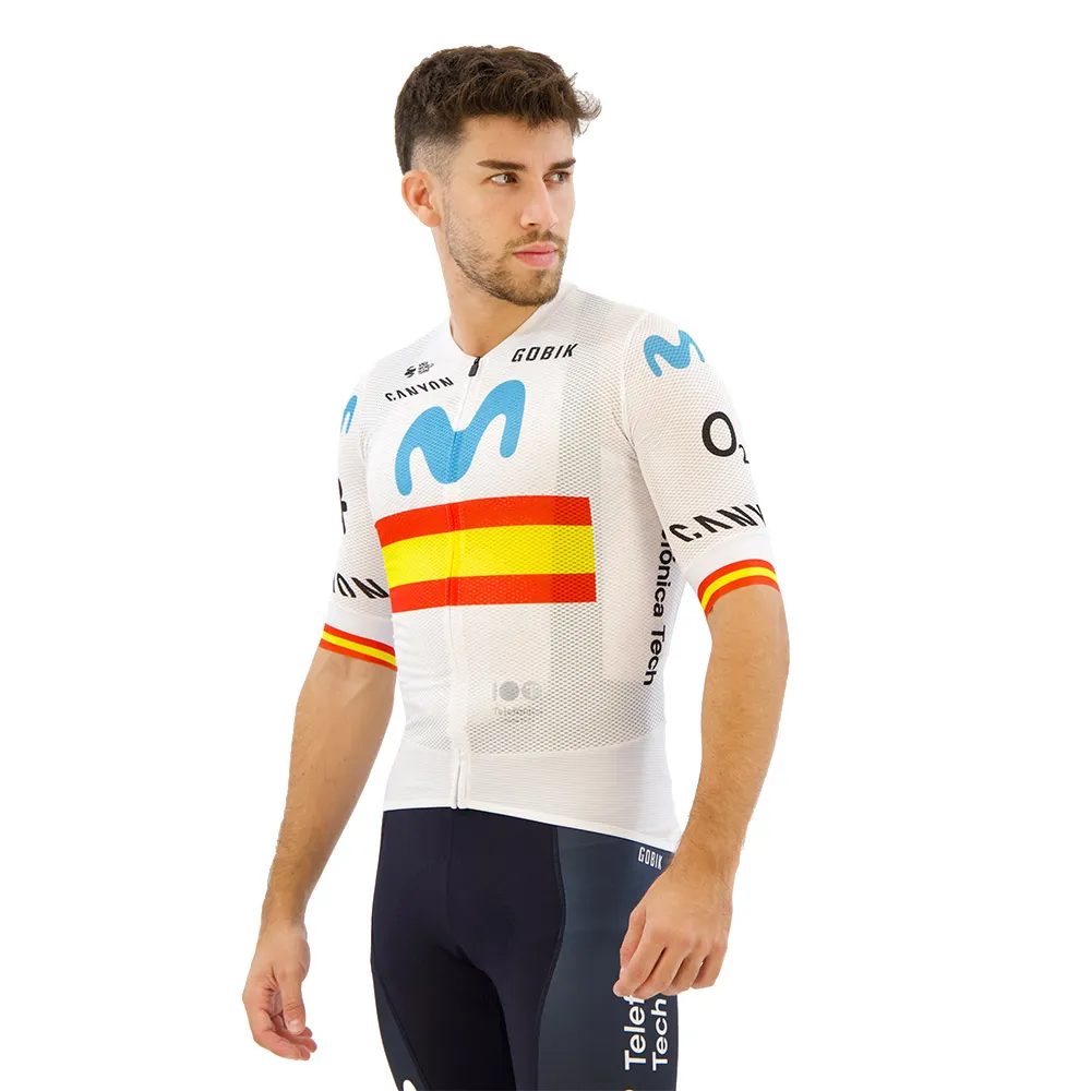 Gobik Cx Pro Movistar Gravel Team La Vuelta 2024 Korta ärmar Cykeltröja