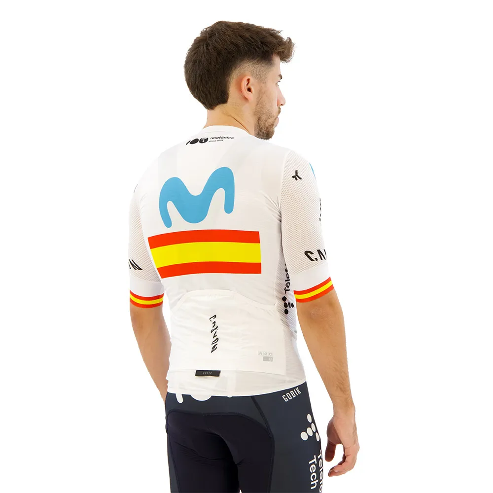Gobik Cx Pro Movistar Gravel Team La Vuelta 2024 Korta ärmar Cykeltröja